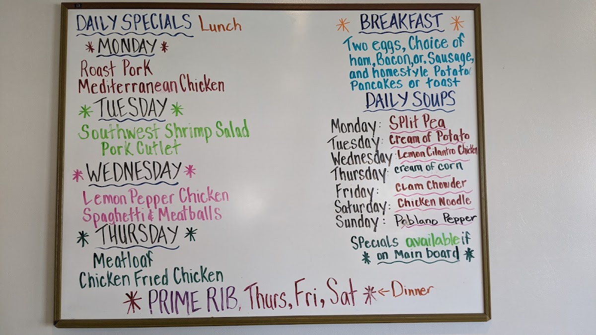 Jim's Family Restaurant Menu - Image 4